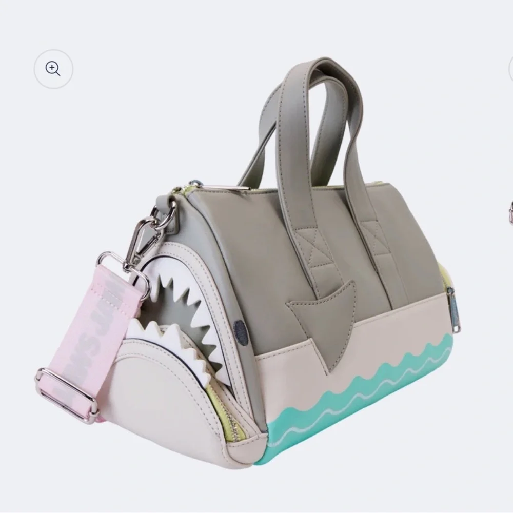 Loungefly Jaws Glow Crossbody Bag with Coin Bag